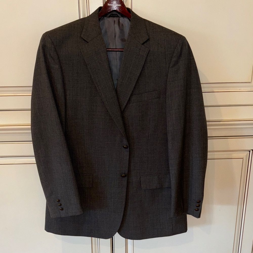 Saddlebred Men's Charcoal Blazer